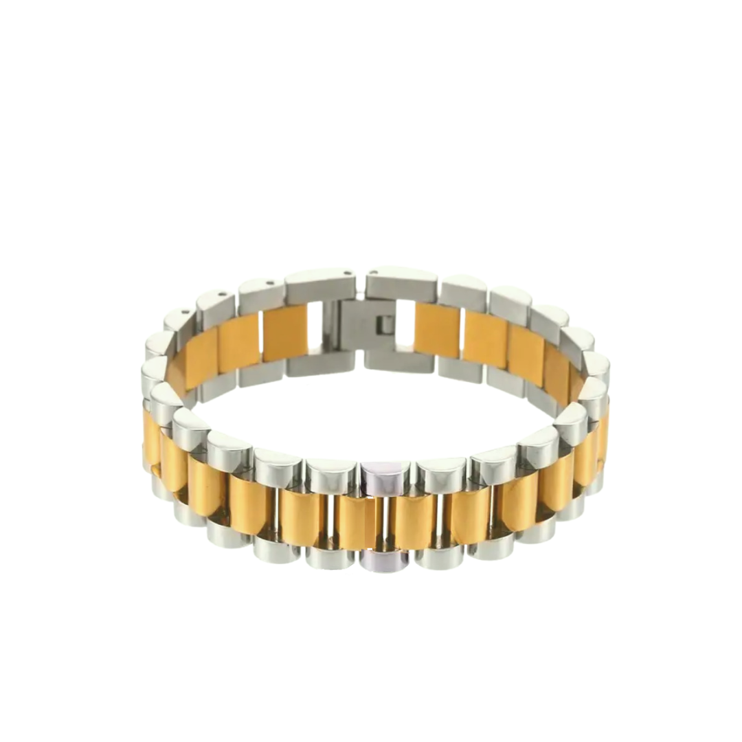 Large Watchband - Mixed Metal