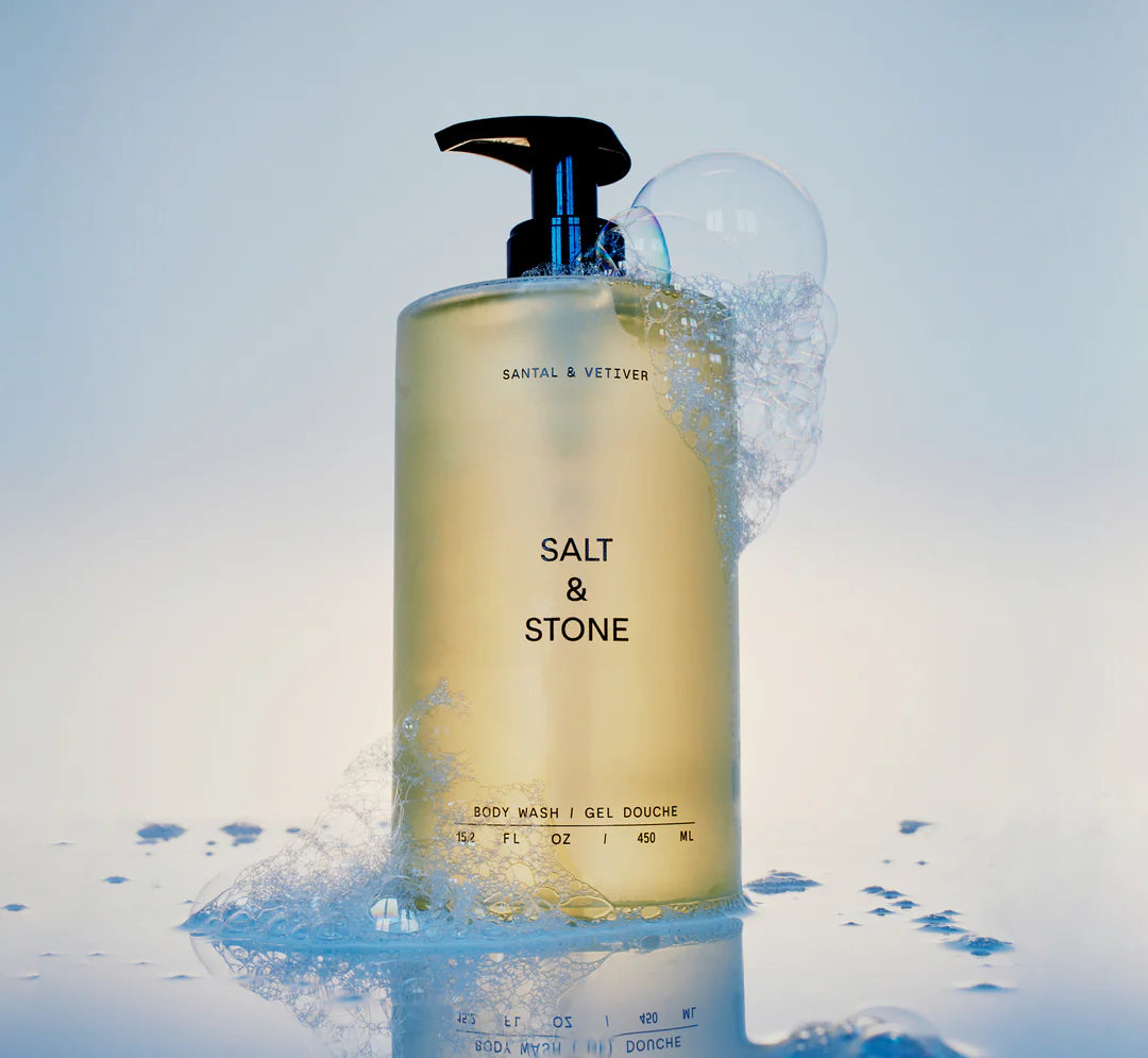 SALT & STONE Body Wash - Santal and Vetiver