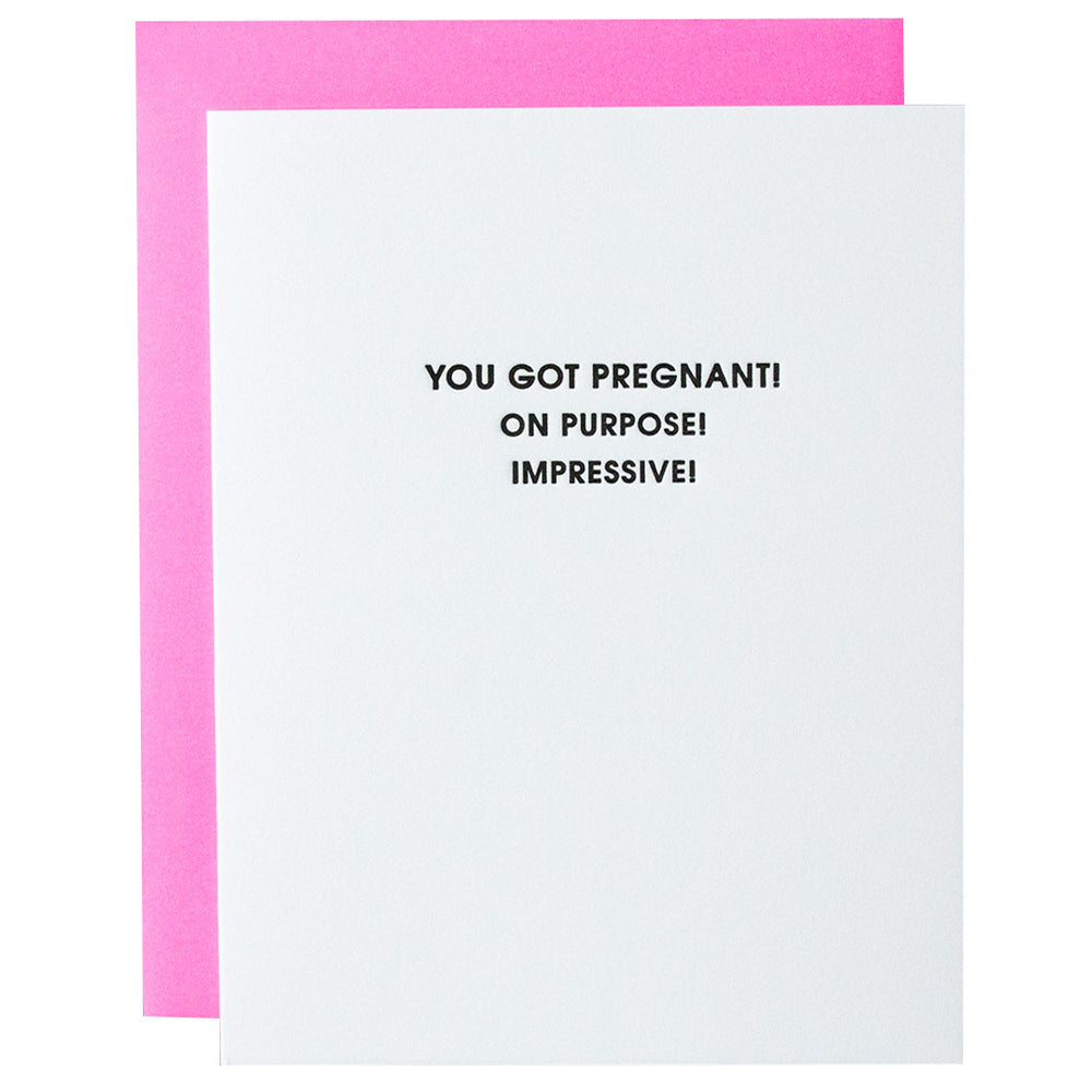 Pregnant on Purpose card