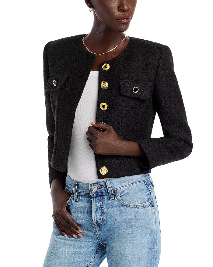 FRENCH CONNECTION Structured Jacket - Black