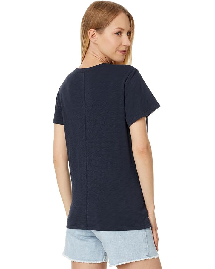 LILLA P Oversized Boyfriend Tee - Navy