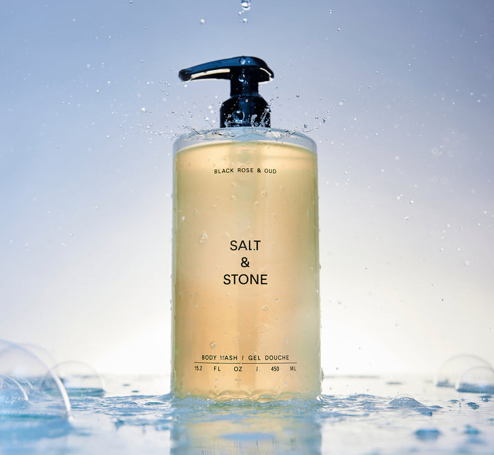 SALT & STONE Body Wash - Black Rose & Oud