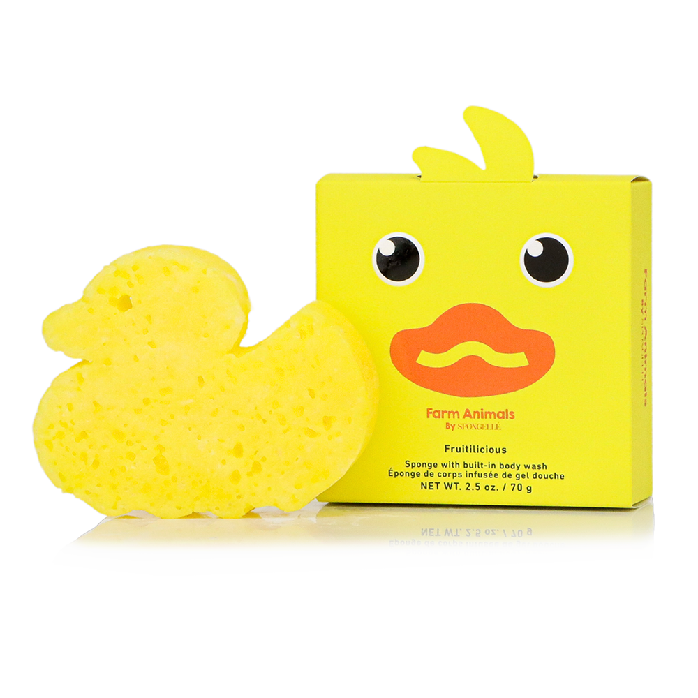 SPONGELLE Sponge Farm Animal- Danny Duck