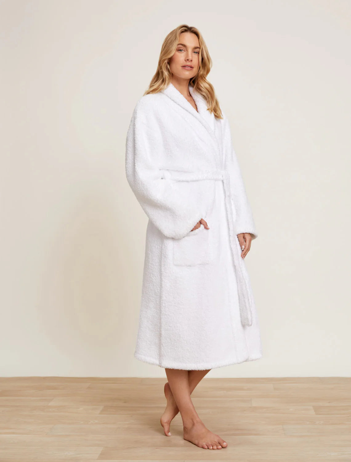 BAREFOOT DREAMS CozyChic Robe- White