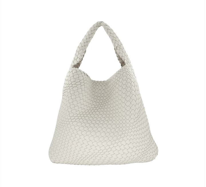 B AND C BAGS Woven Bag 2362- White