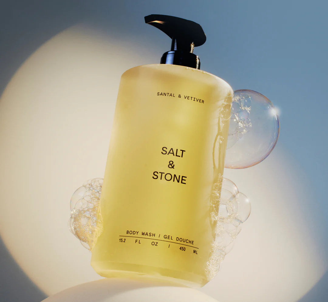 SALT & STONE Body Wash - Santal and Vetiver