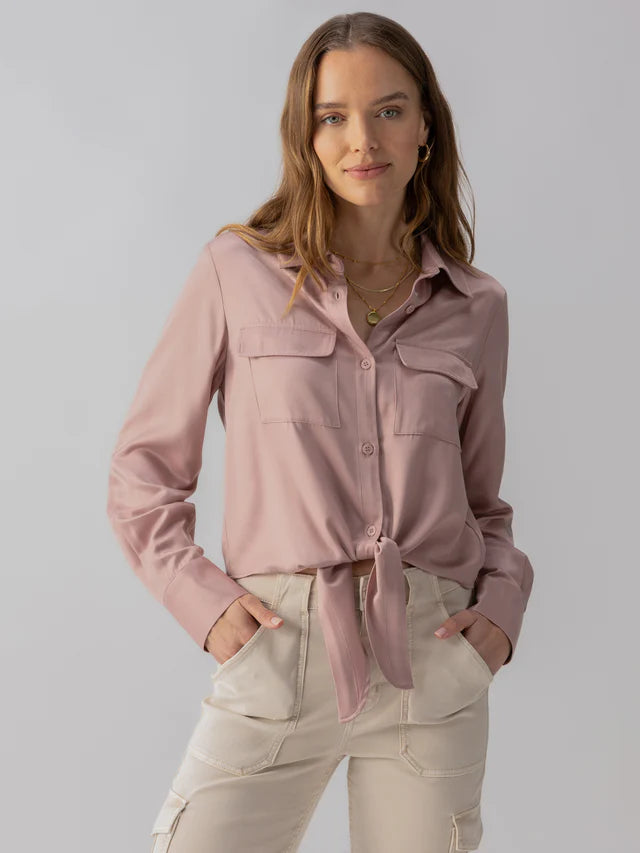 SANCTUARY Lifetime Shirt -  Smokey Rose