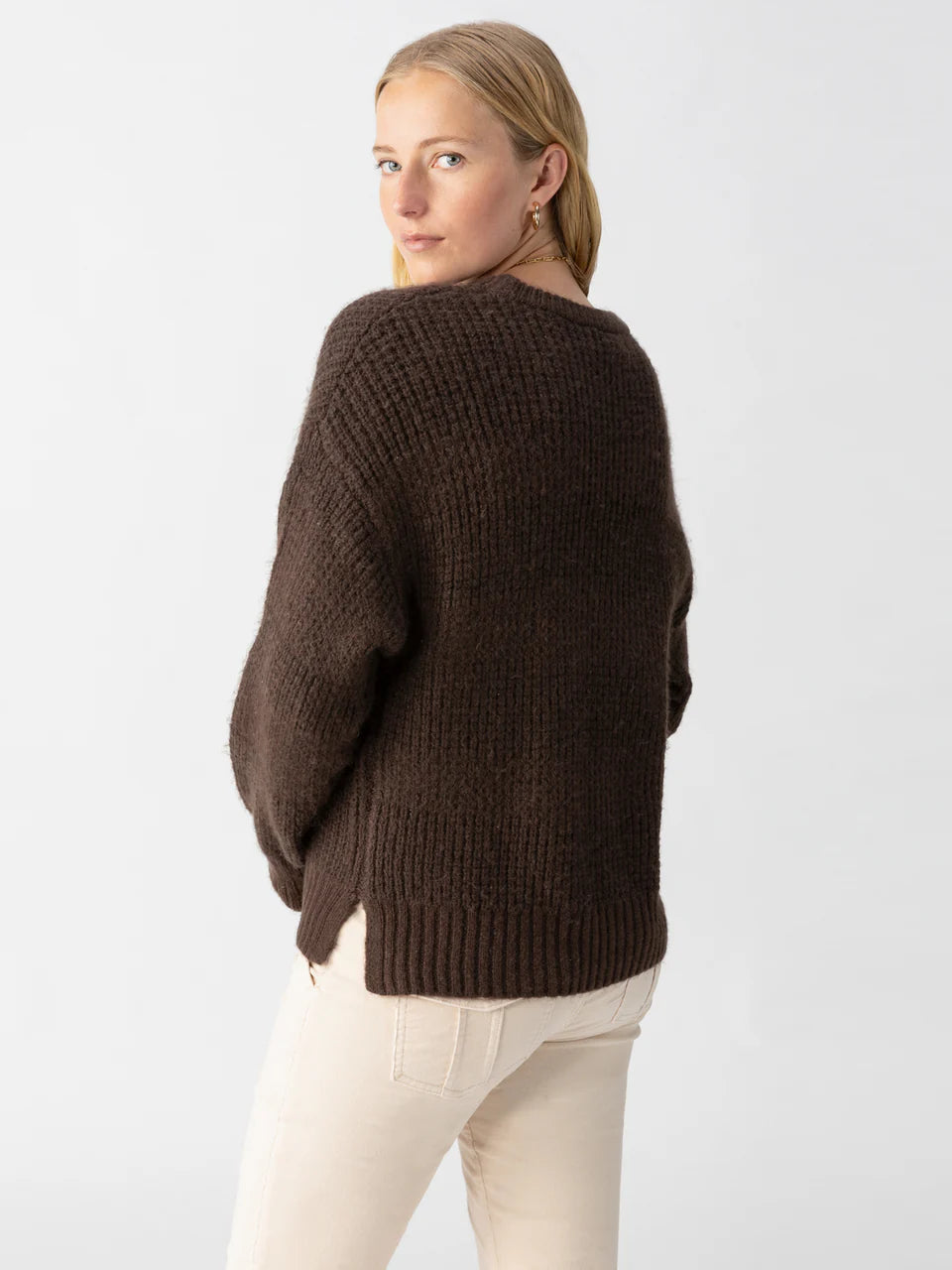 SANCTUARY Snow Bunny Sweater - Coffee