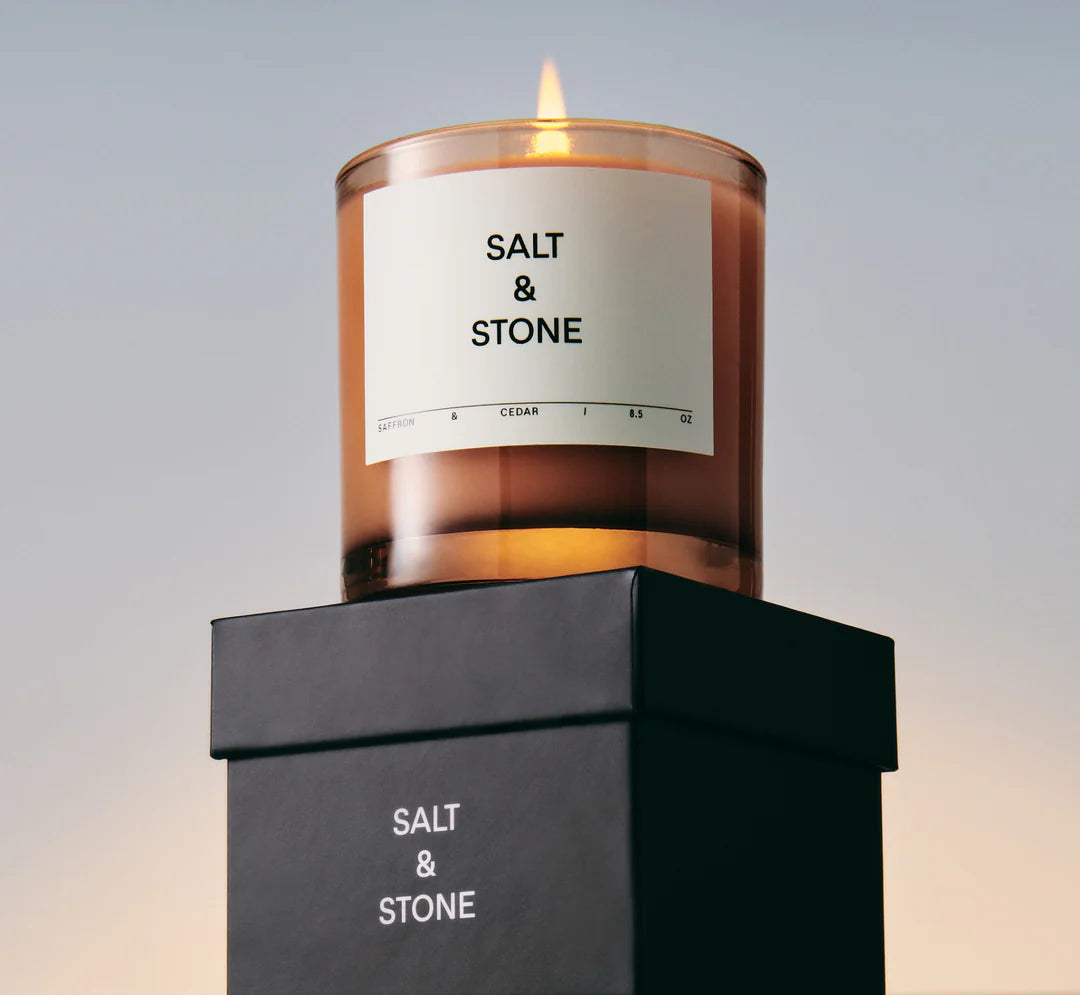 SALT & STONE Bergamot & Hinoki Candle