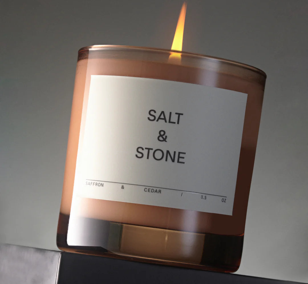 SALT & STONE Bergamot & Hinoki Candle