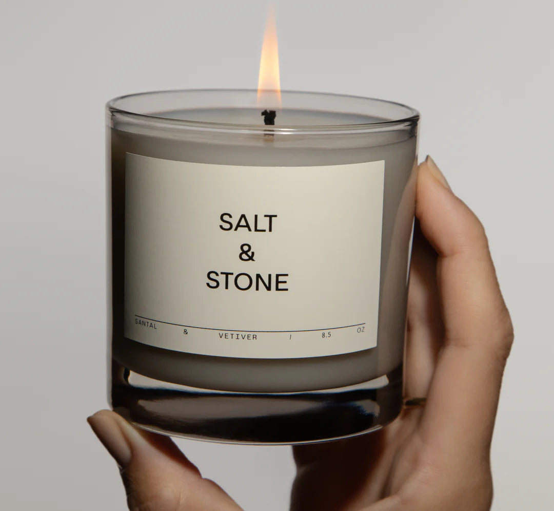 SALT & STONE Santal & Vetiver Candle