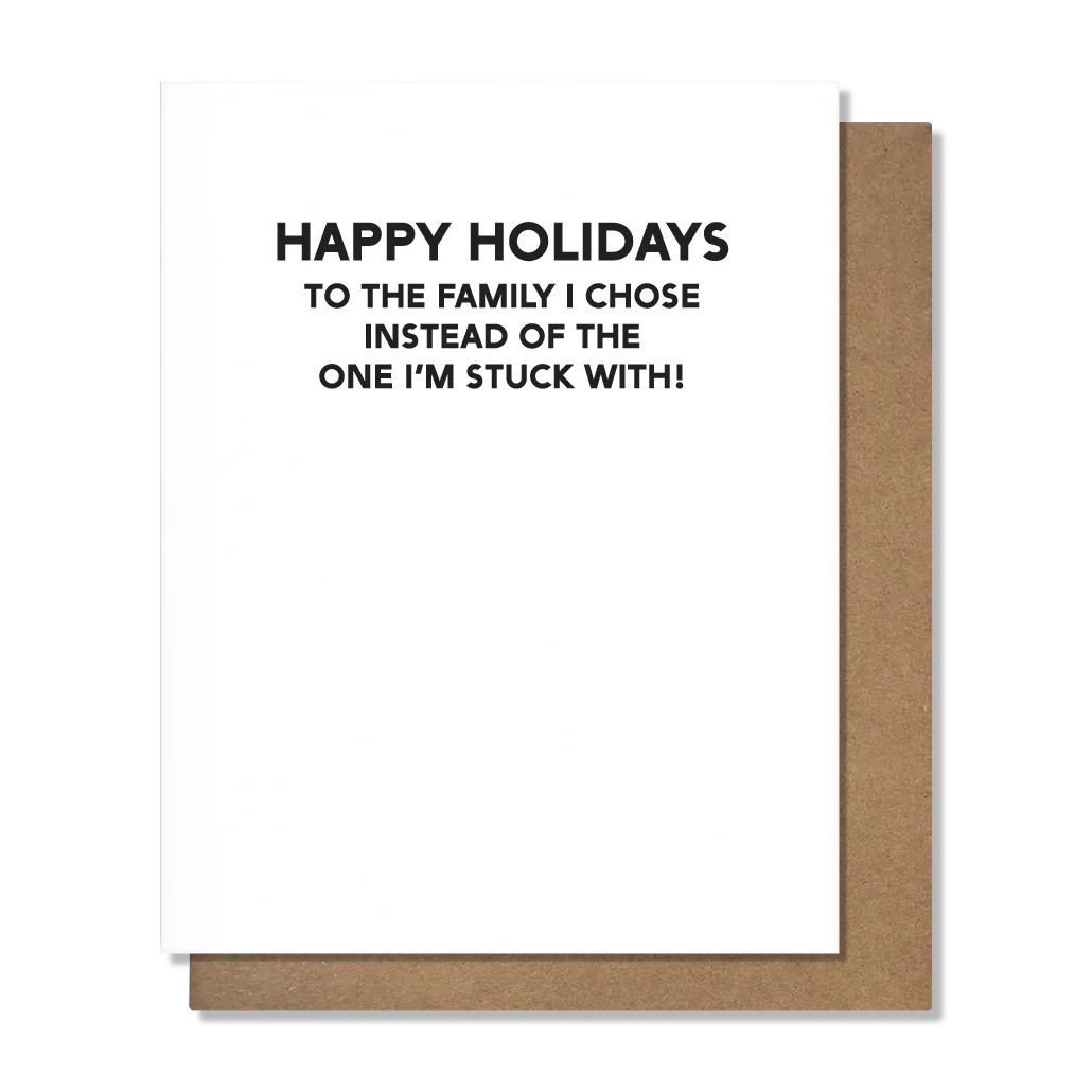 PRETTY ALRIGHT GOODS Chosen Holiday Card