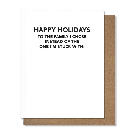 PRETTY ALRIGHT GOODS Chosen Holiday Card