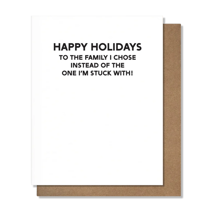 PRETTY ALRIGHT GOODS Chosen Holiday Card