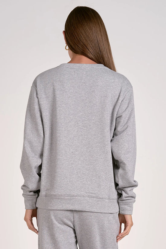 Amour Sweat Shirt - Light Grey