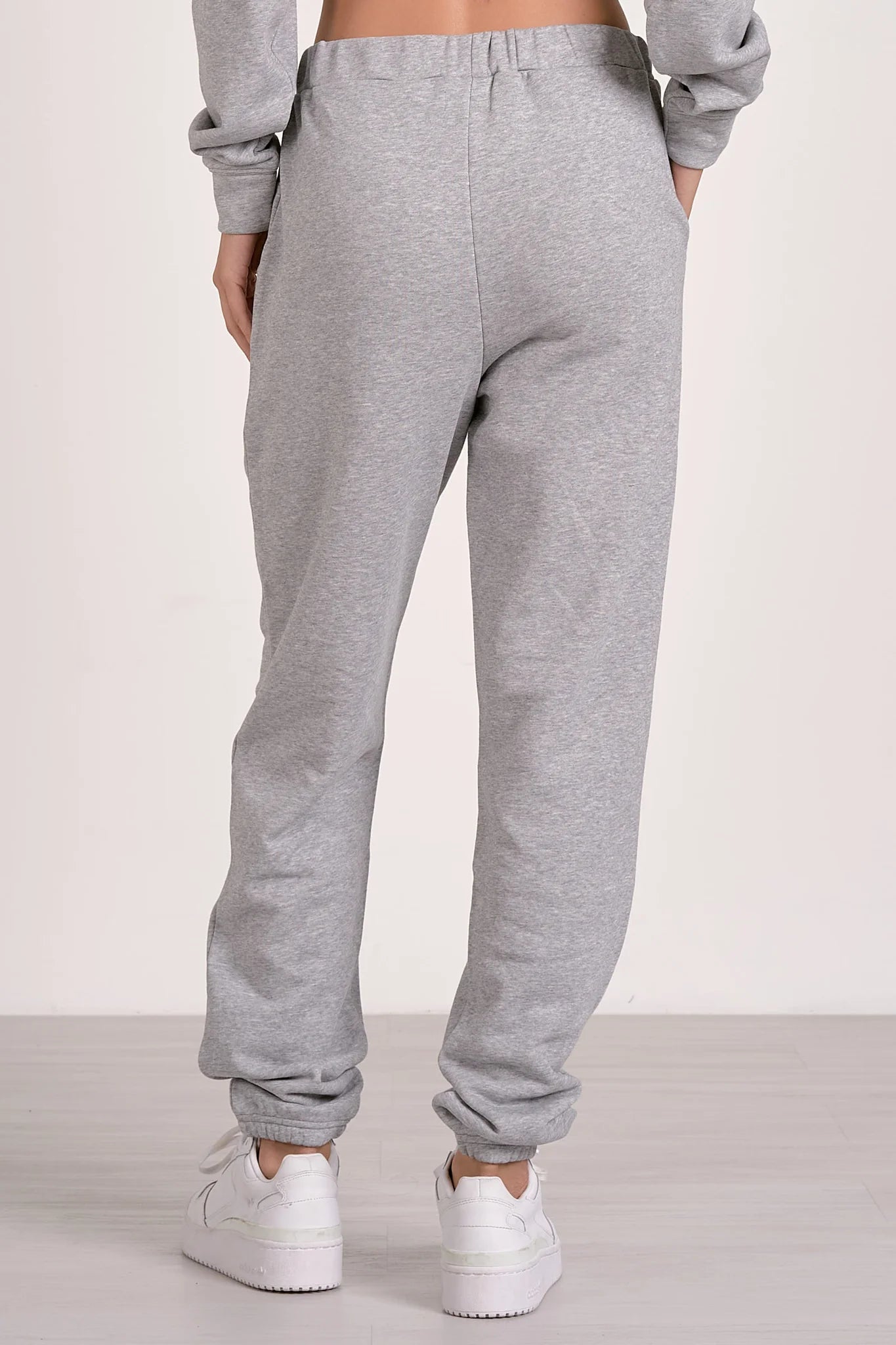 Jogger With Heart - Light Grey