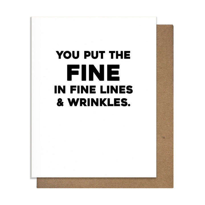 Fine Lines Card