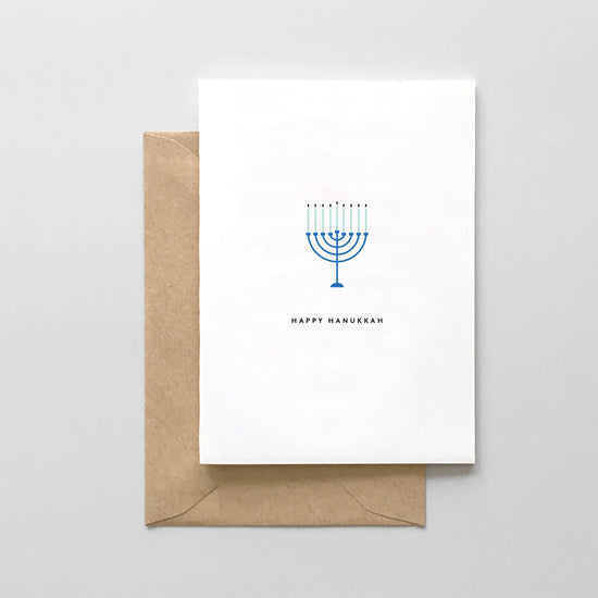 SPAGHETTI & MEATBALLS Happy Hanukkah Card