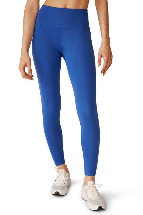 BEYOND YOGA Powerbeyond Strive Midi Legging - Marine Blue