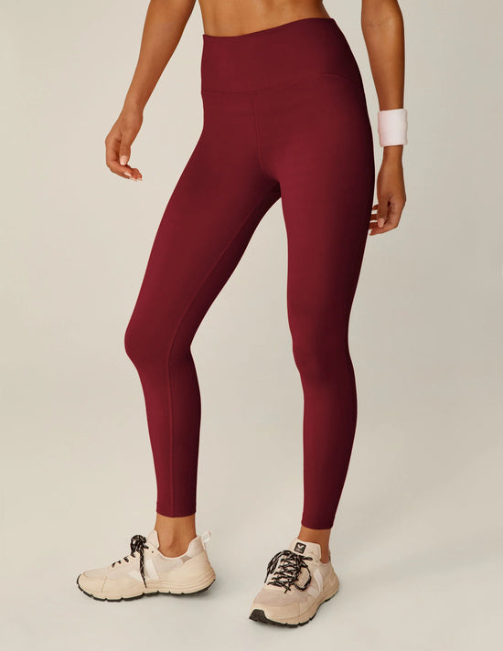 BEYOND YOGA PowerBeyond Midi Leggings - California Merlot