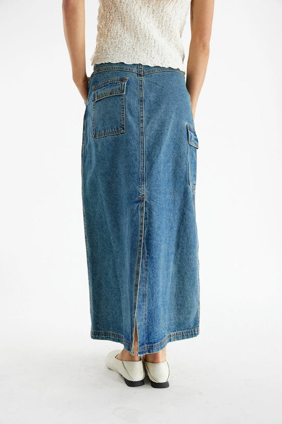 ALL:ROW The Jules Skirt - Denim Maxi