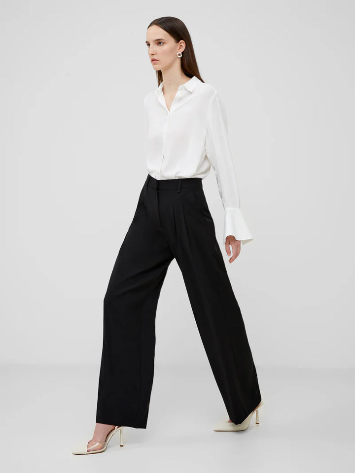 FRENCH CONNECTION Harrie Suiting Trouser - Blackout