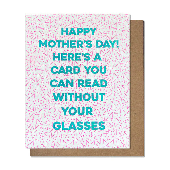 PRETTY ALRIGHT GOODS Mom Glasses - Mother's Day Card