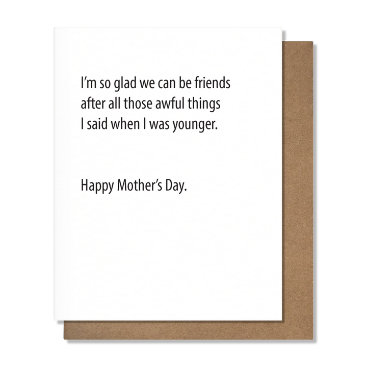 PRETTY ALRIGHT GOODS Mom Friends - Mother's Day Card