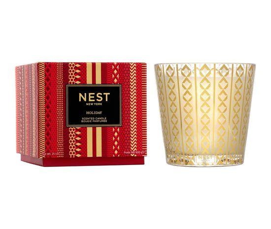 NEST 3-Wick Candle  Holiday