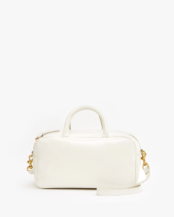 CLARE V. Petit Claude Bag, Glacee - Brie