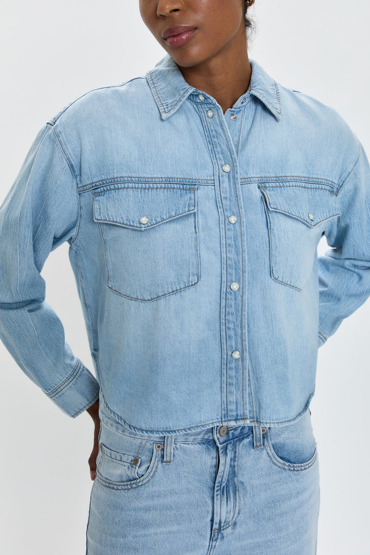 Sadie Classic Workwear Shirt - Repeat