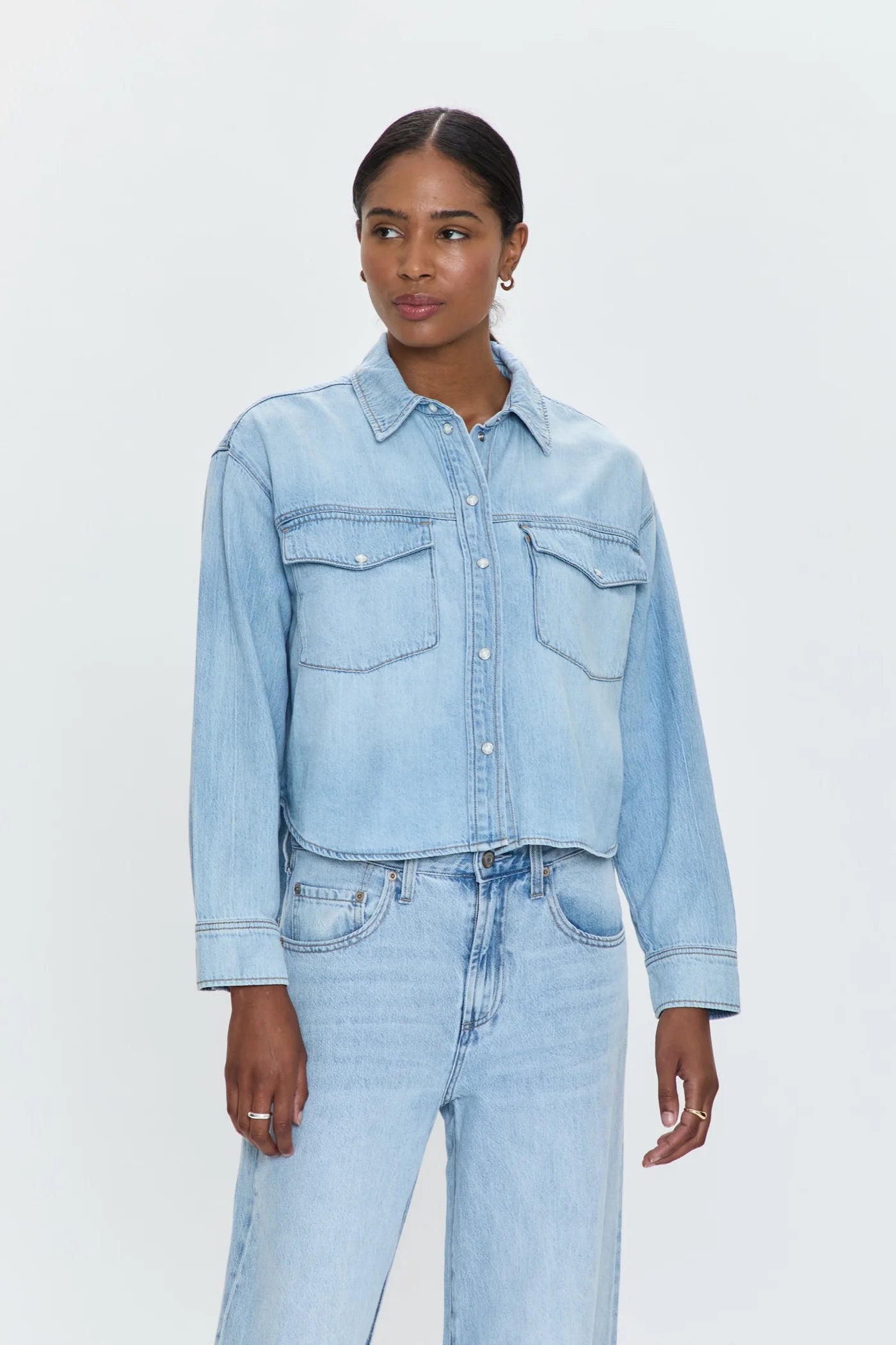 Sadie Classic Workwear Shirt - Repeat