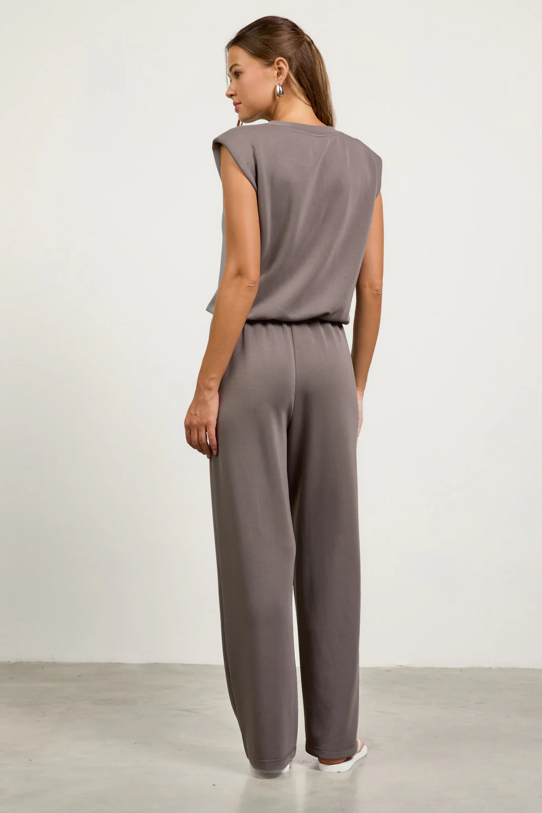 Soft Modal Lounge Pants -Charcoal