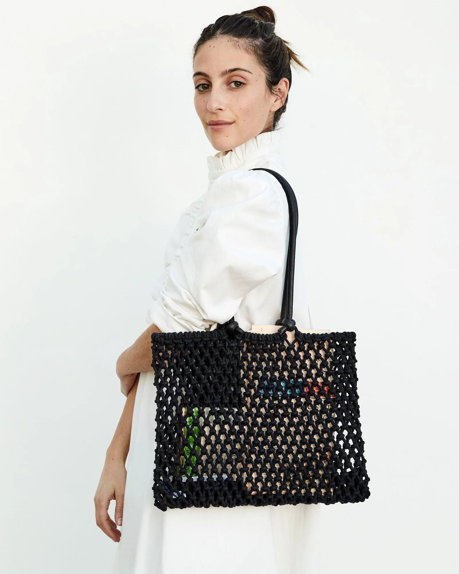 CLARE V. Sandy Bag - Black