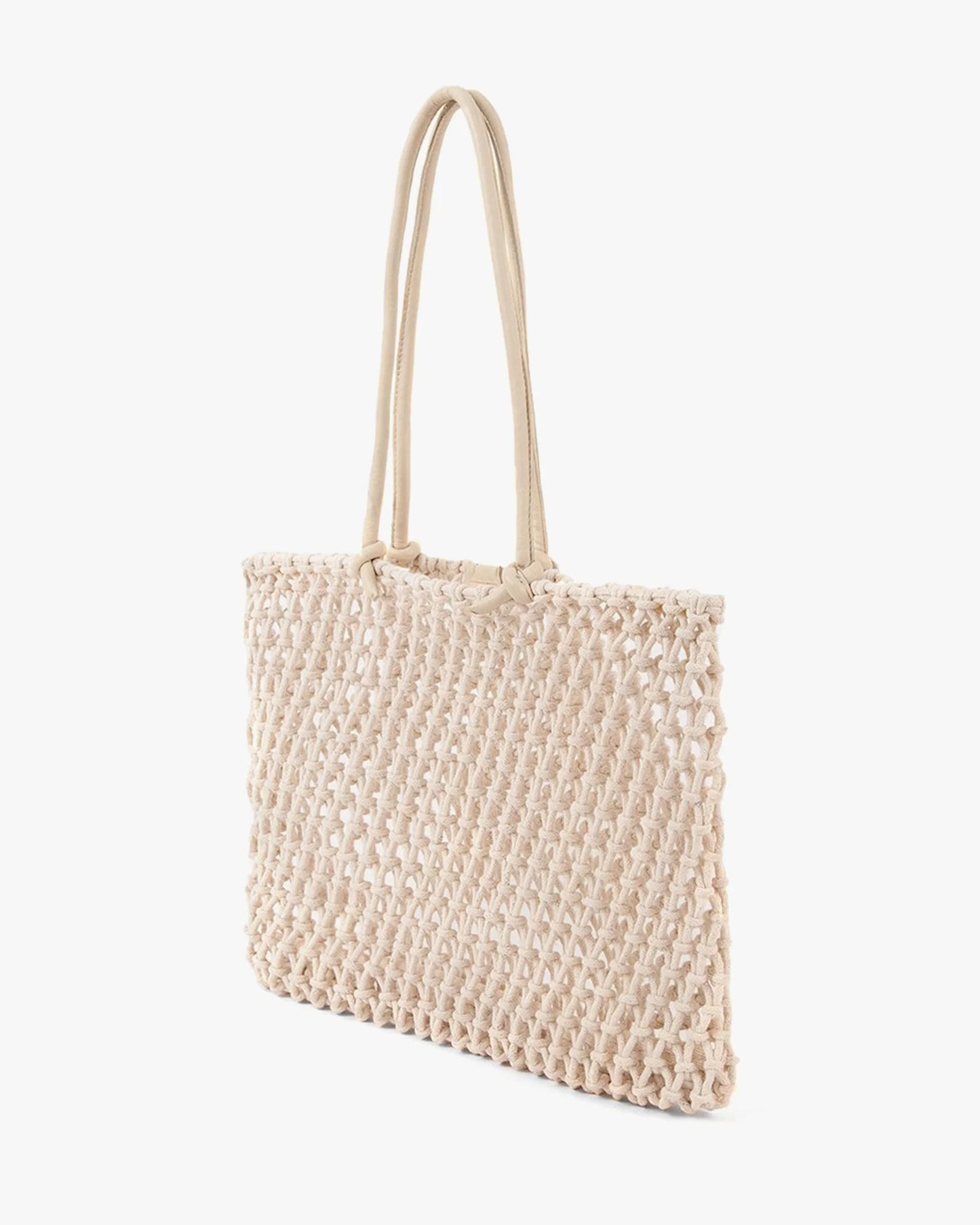 CLARE V. Sandy Bag - Natural