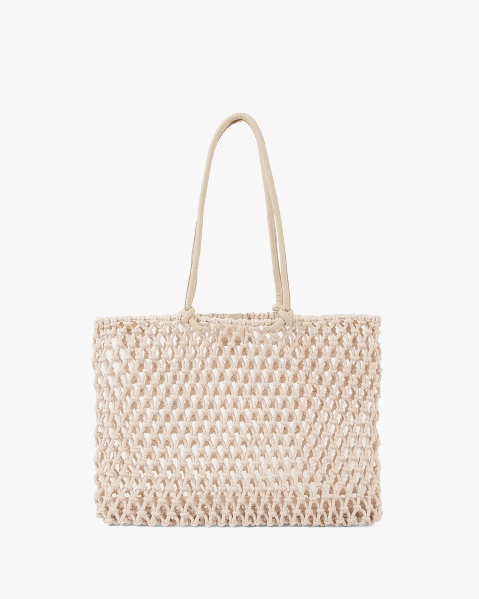 CLARE V. Sandy Bag - Natural