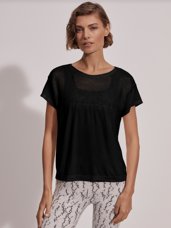 Calloway Boxy Tee - Black