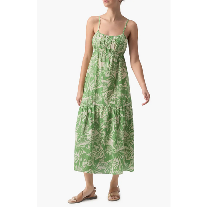 SANCTUARY Dropped Seam Maxi Cool Palm