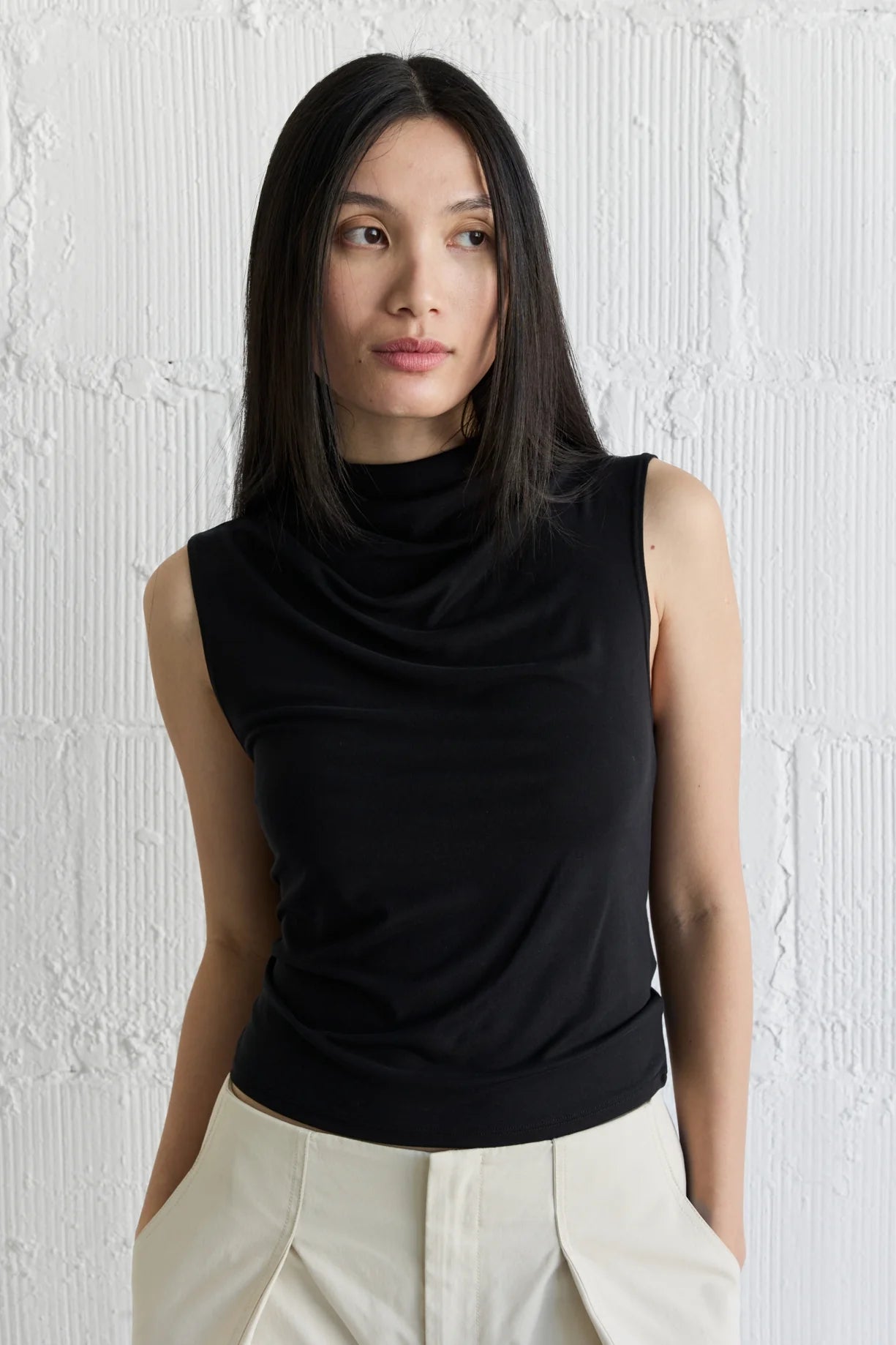 ALL:ROW The Portia Top - Black