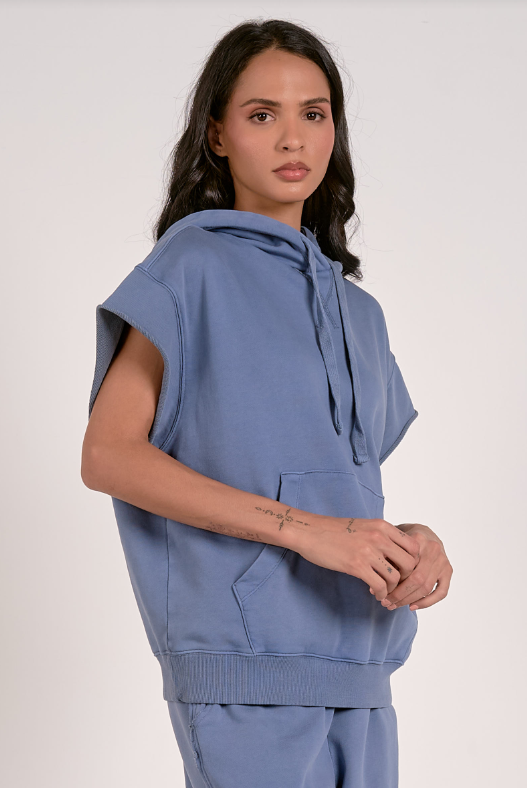 ELAN Top Hoodie - Navy