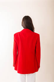 FRENCH CONNECTION Azra Twill Jacket - Mars Red