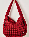 FREE PEOPLE FP Movement Quilted Carrier - Sour Cherry