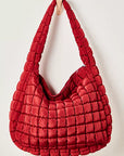 FREE PEOPLE FP Movement Quilted Carrier - Sour Cherry