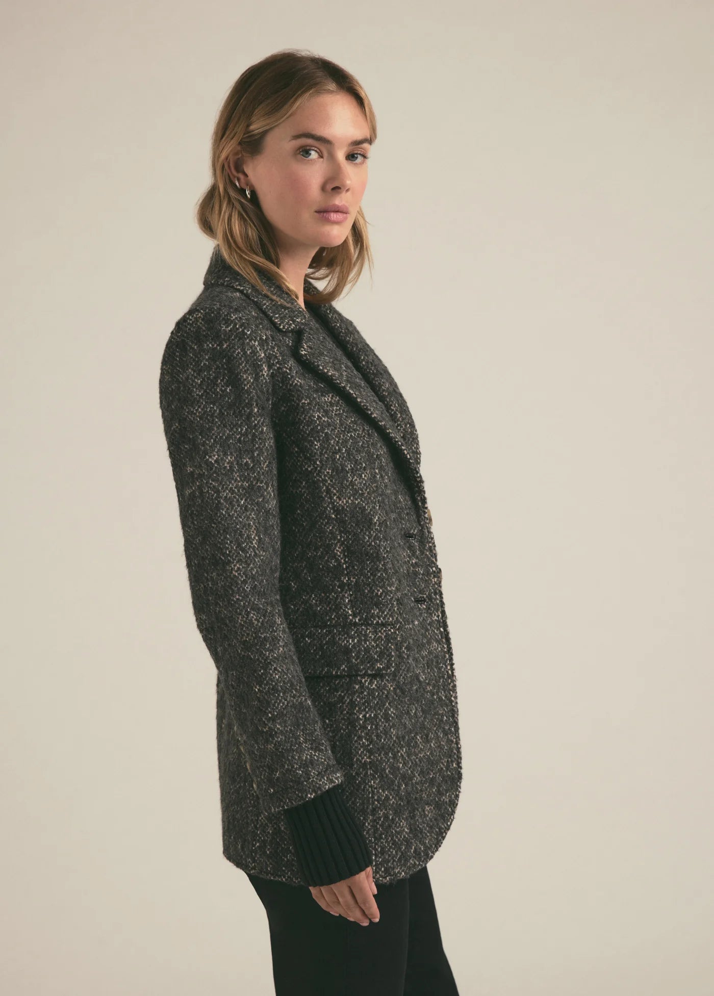 Favorite Daughter The City Blazer -Black Multi