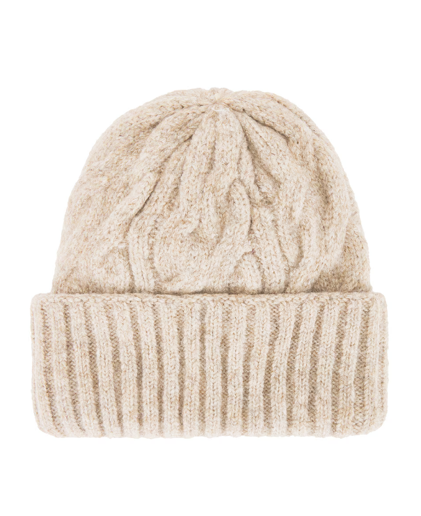 FREE PEOPLE Coast Line Beanie - Oatmeal