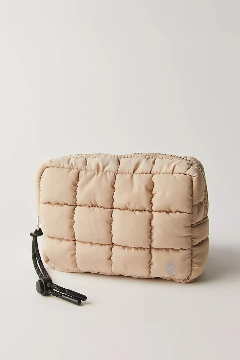 FREE PEOPLE Quilted Mini Case - Off White