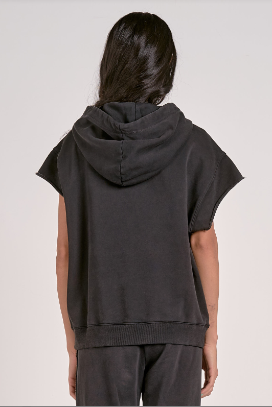 Top Hoodie - Black