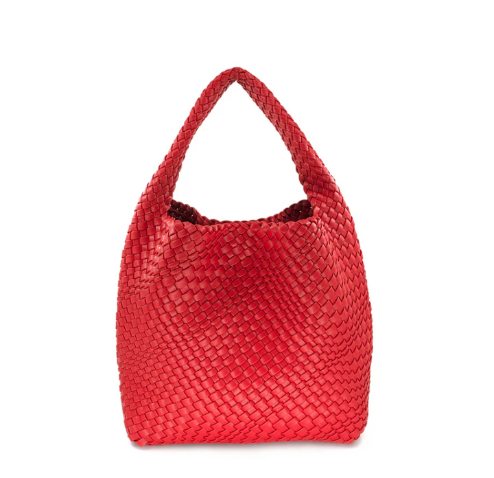 B AND C BAGS Woven Bag  2362 - Red