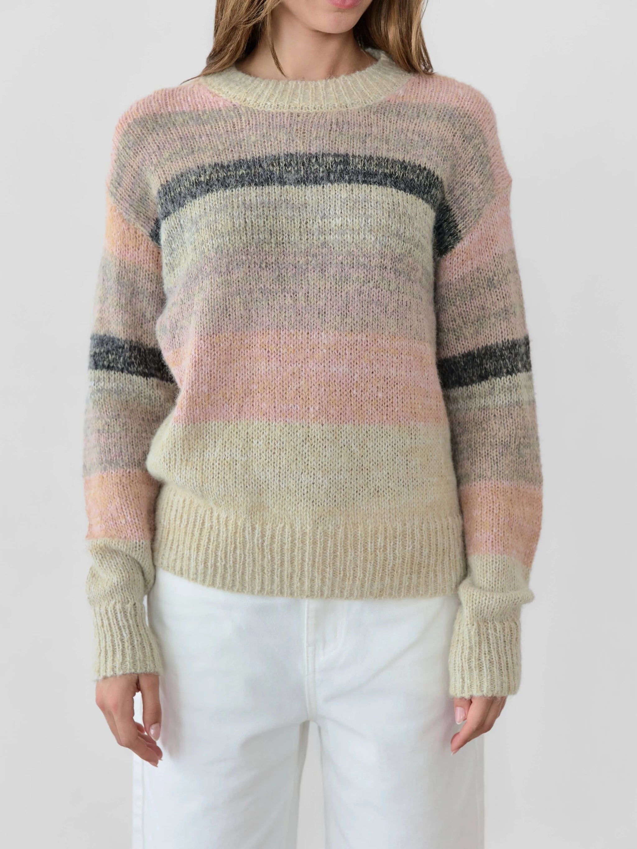 MOD REF The Niam Sweater - Green Multi