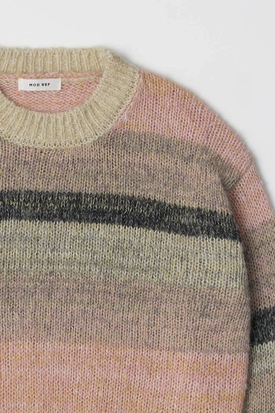 MOD REF The Niam Sweater - Green Multi